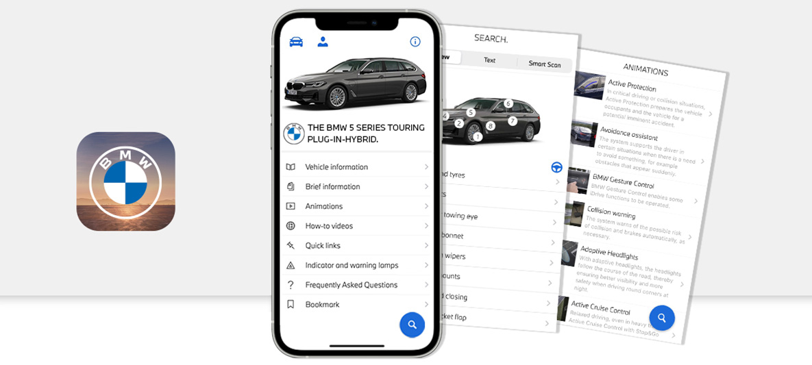 BMW Driver’s Guide app BMW Driver’s Guide appstandarddetalje