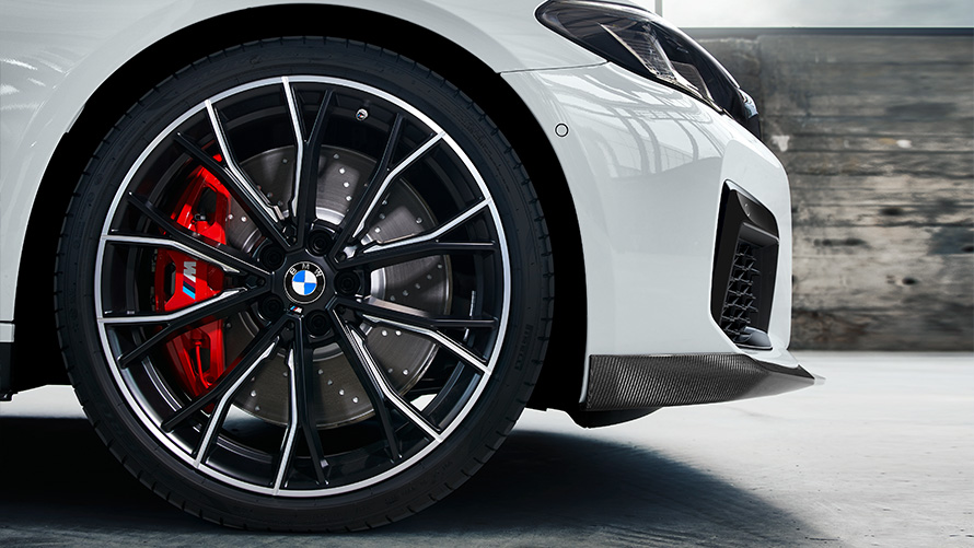 20" M Performance dobbelteger 669 M Jet Black mat/blanke, sommersæt BMW efterårs- og vintertilbehør 20" M Performance dobbelteger 669 M Jet Black mat/blanke, sommersæt
