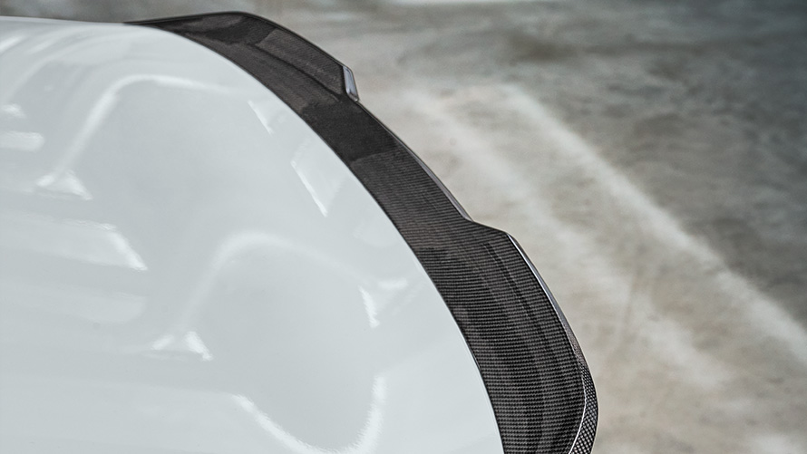 M Performance Pro-hækspoiler i kulfiber BMW efterårs- og vintertilbehør M Performance Pro-hækspoiler i kulfiber