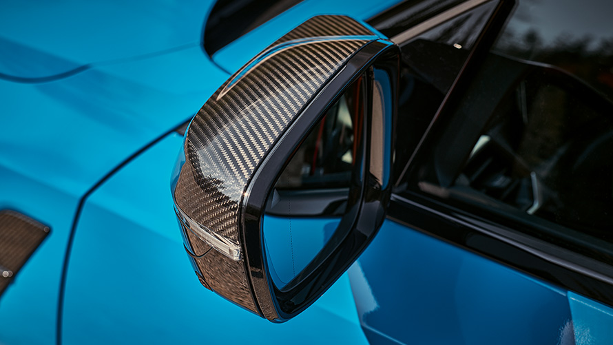 M sidespejlkapper i carbon BMW efterårs- og vintertilbehør M sidespejlkapper i carbon