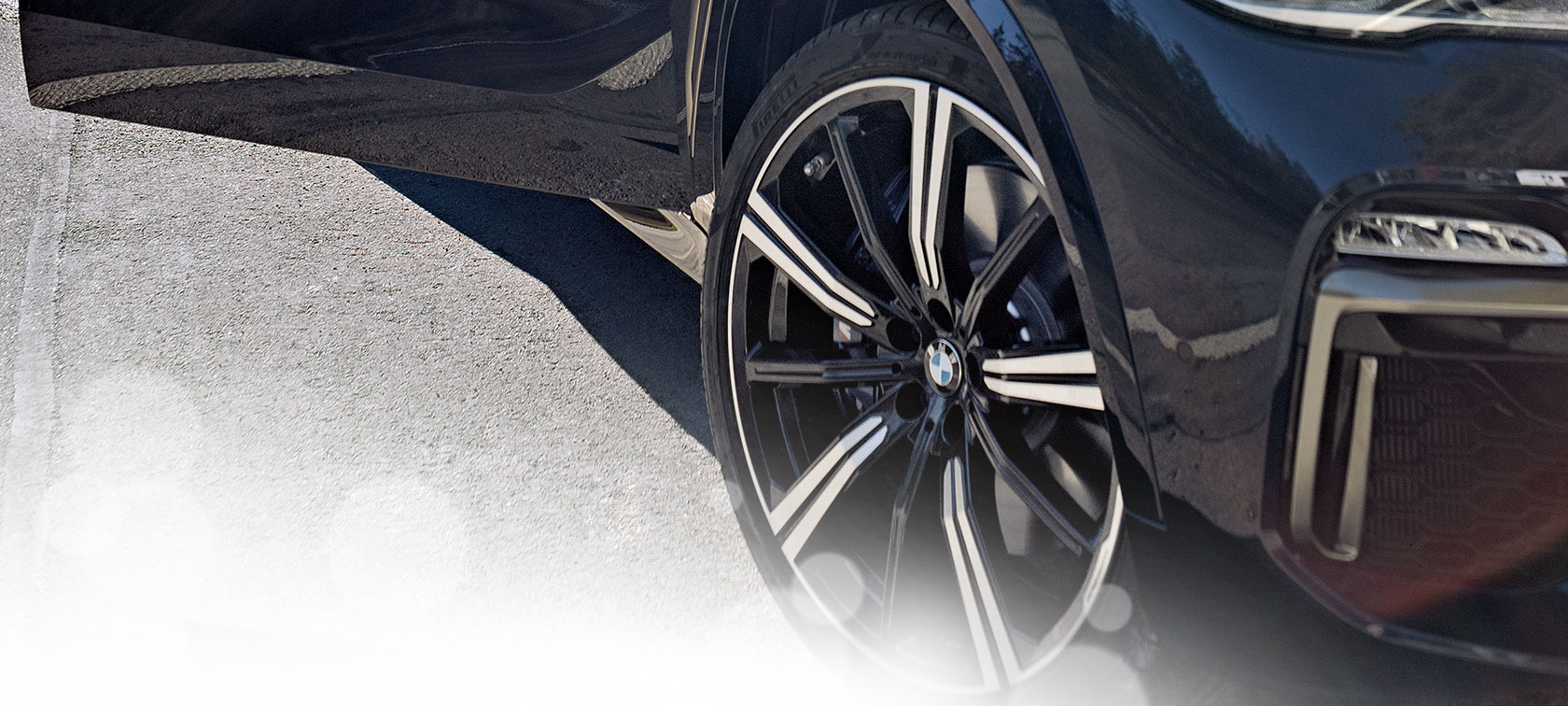BMW fælge, nærbillede BMW fælge, nærbillede