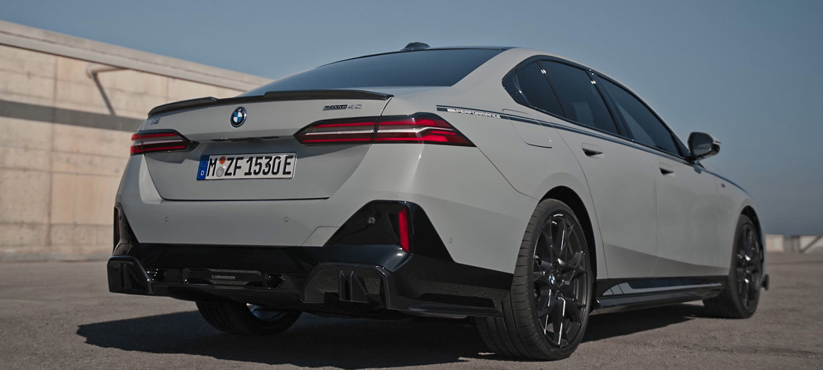 BMW i5 G60 BMW M Performance Parts udvendigt design BMW i5 G60 2023 BMW M Performance Parts udvendigt design