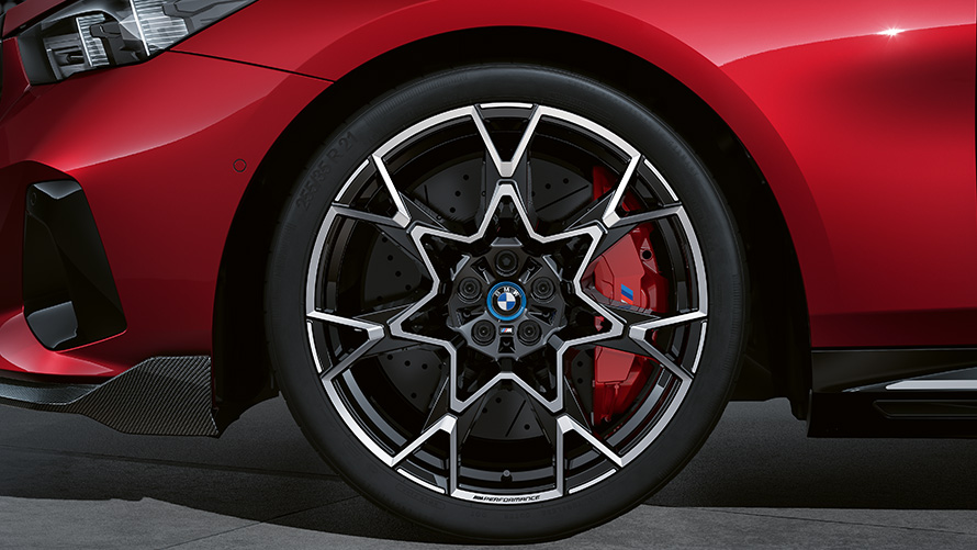 BMW M Performance Parts BMW i5 G60 21" M Performance letmetalfælg med krydseger 943 M bicolor BMW M Performance Parts 2023 BMW i5 G60 21" M Performance letmetalfælg med krydseger 943 M bicolor