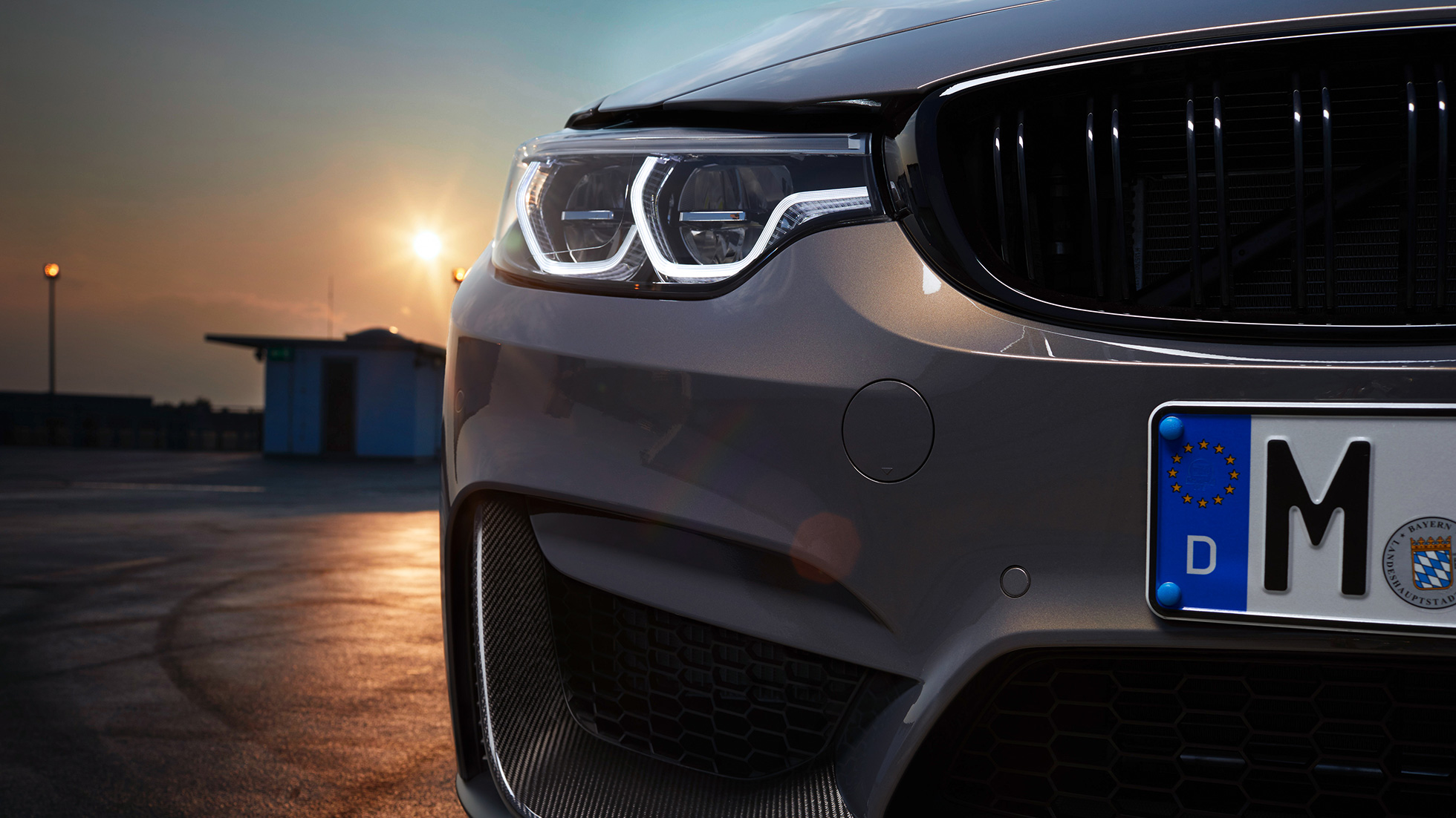 BMW M Performance frontgitter i sort højglans BMW M Performance design frontgitter i sort højglans