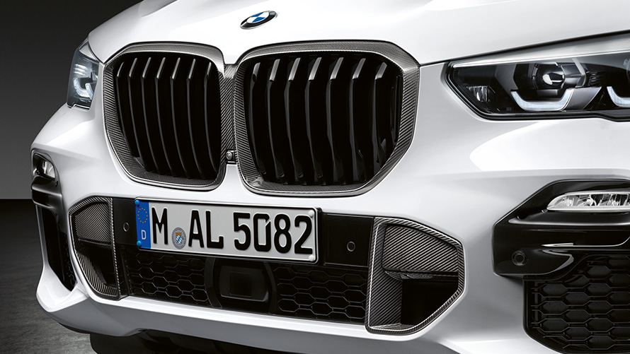 M Performance frontgitter i kulfiber BMW M Performance Parts M Performance frontgitter i kulfiber