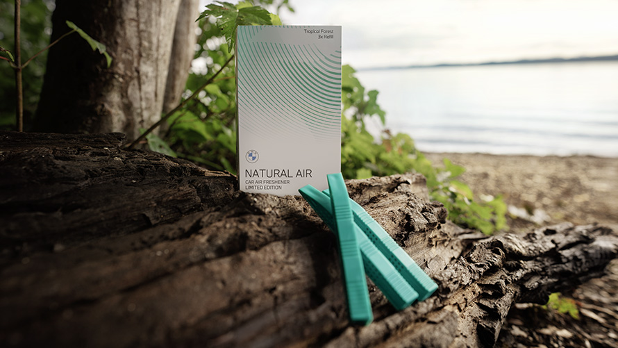 Limited Edition Natural Air Refill Tropical Forest BMW Originalt forårs- og sommertilbehør Limited Edition Natural Air Refill Tropical Forest BMW Originalt forårs- og sommertilbehør