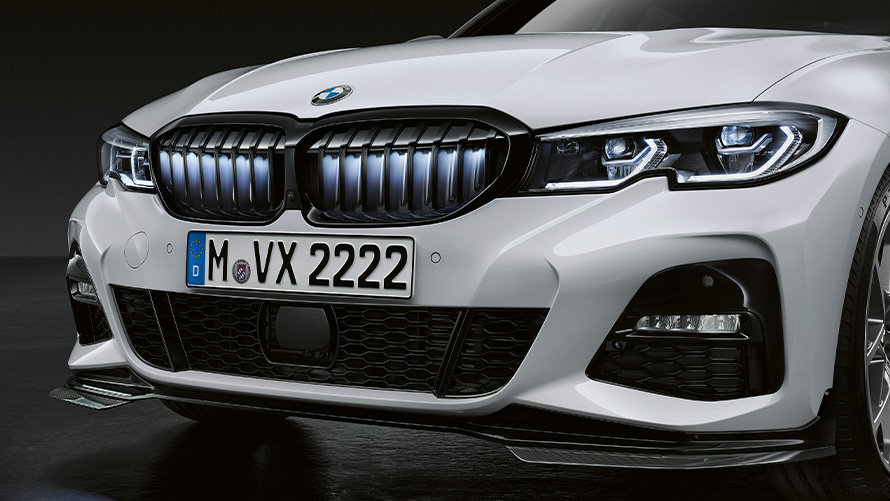 BMW M Performance frontgitter Iconic Glow BMW M Performance frontgitter Iconic Glow BMW sommertilbud