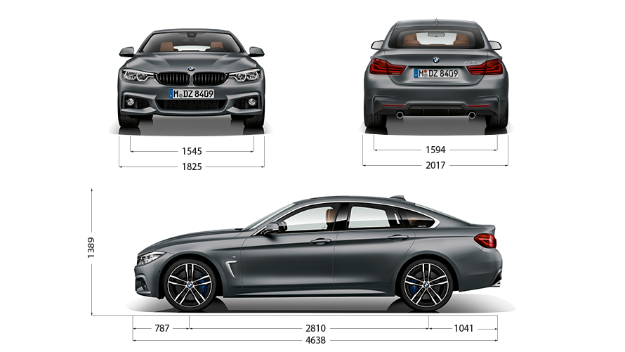 Bmw 4 Serie Gran Coup 233 Detaljer Udstyr Og Tekniske
