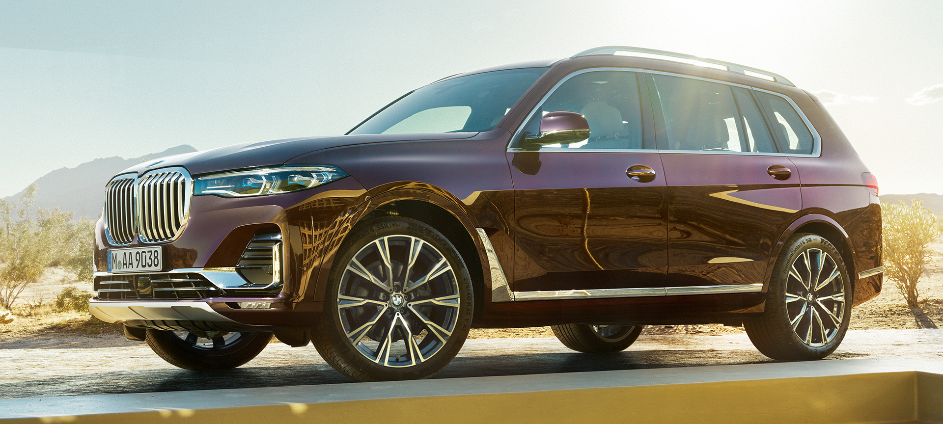 BMW X7, set forfra BMW X7 set forfra