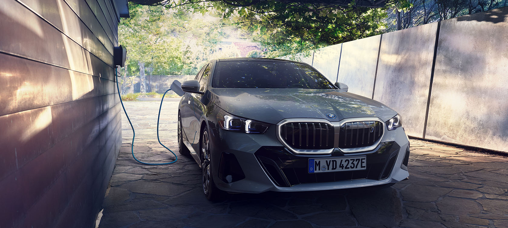 Den helt nye BMW i5. 