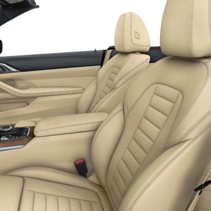 BMW 4-serie Cabriolet G23 2020 standardkonfiguration kabine sæder