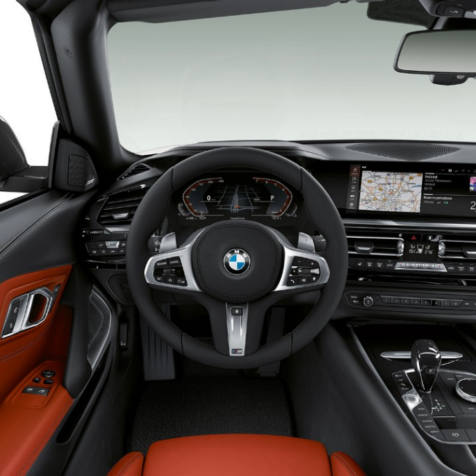 BMW Z4 Roadster Model Sport Line BMW Z4 Roadster Model Sport Line, rat og førerplads